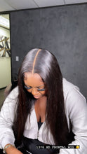 Load image into Gallery viewer, HD 13*6  Virgin Straight FRONTAL WIG
