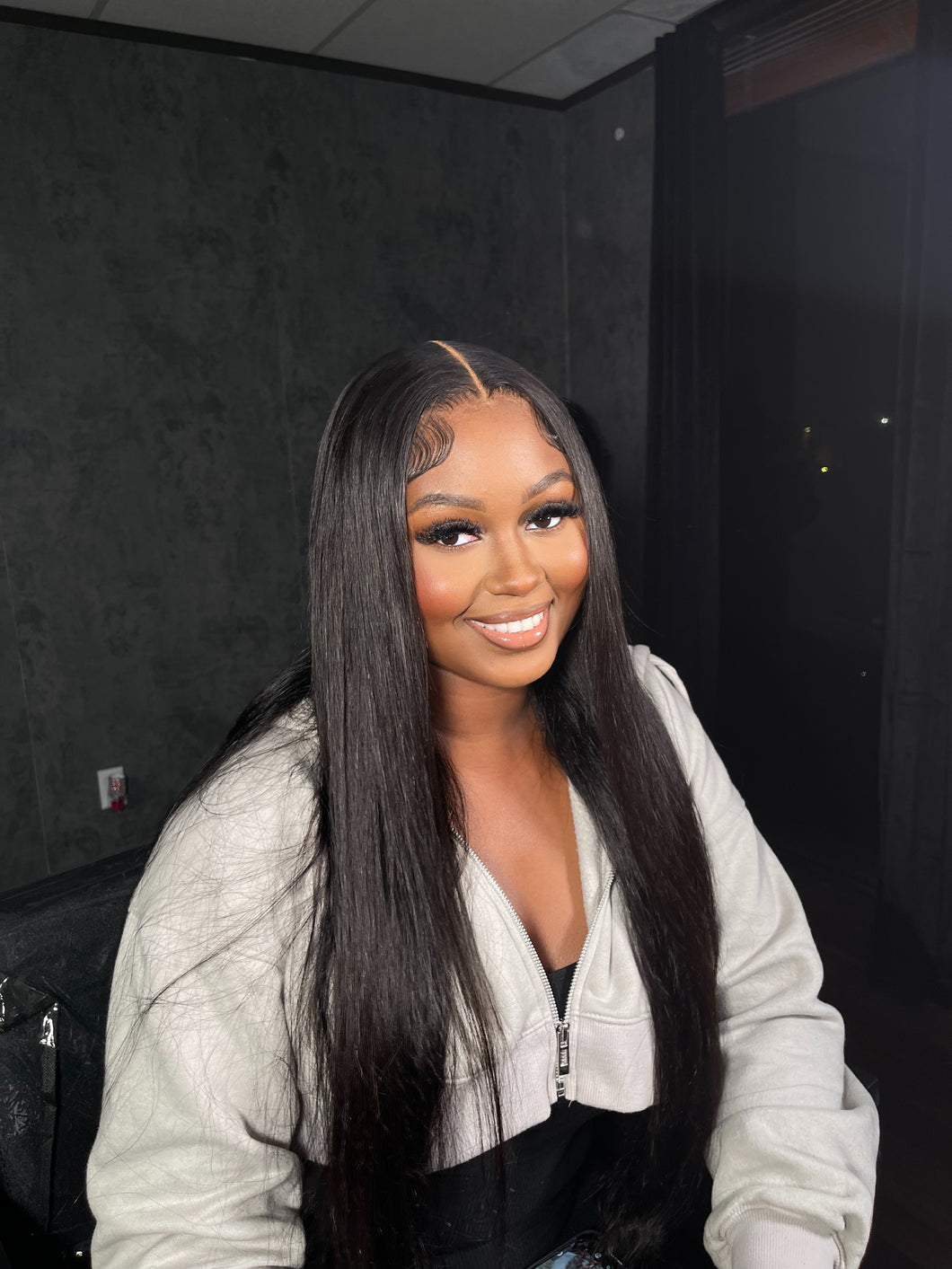 HD 13*6  Virgin Straight FRONTAL WIG