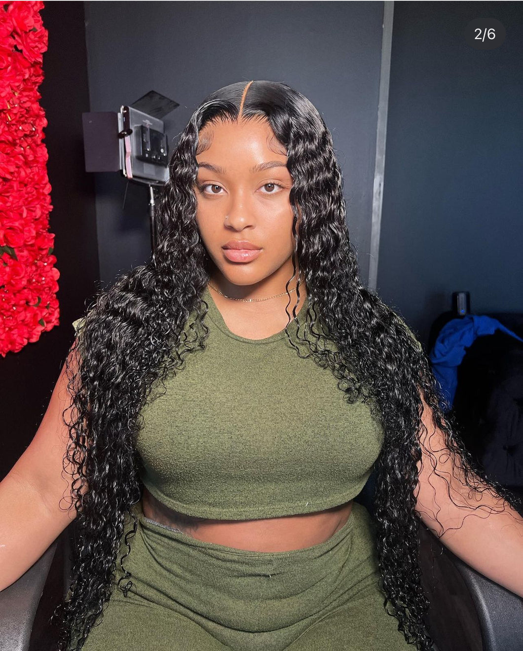 HD 13*4  Virgin Deep Wave Frontal Wig