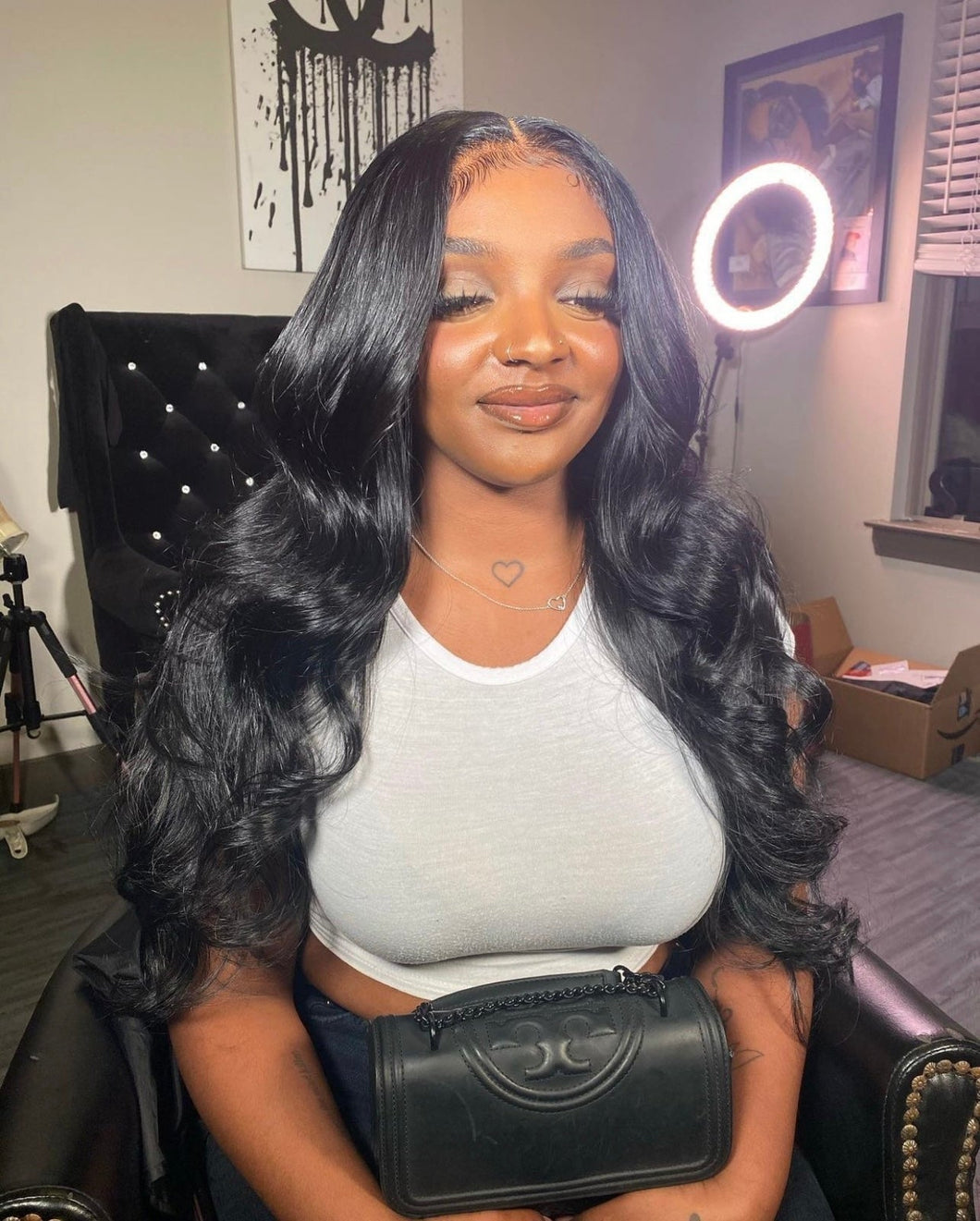 HD 6*6 Body Wave  Closure Wig