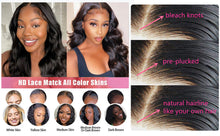 Load image into Gallery viewer, 13*4 HD Virgin Body Wave Frontal Wig
