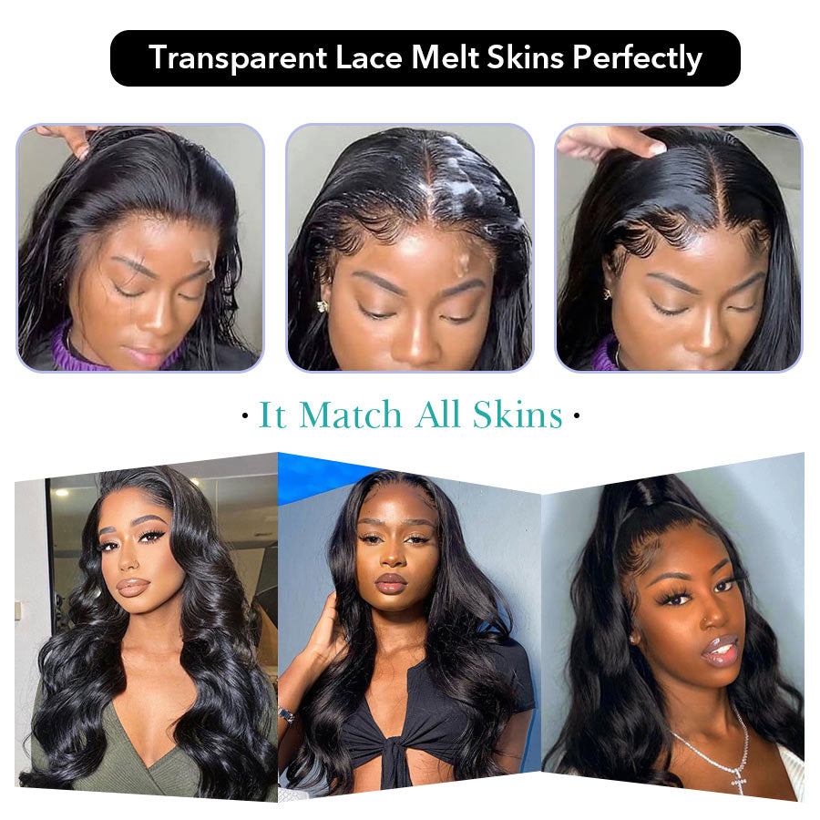 TRANSPARENT LACE 13*6 FRONTAL WIG